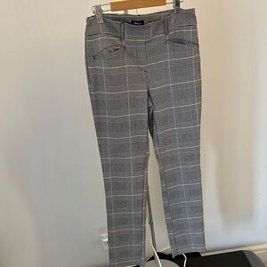 Reitmans Gray Plaid Women's Pants